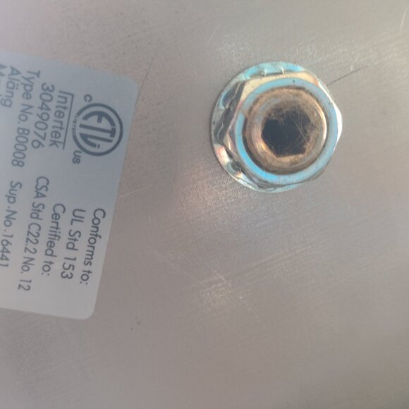 Two IKEA adjustable desk, table Lamp posts - Picture 3 of 3